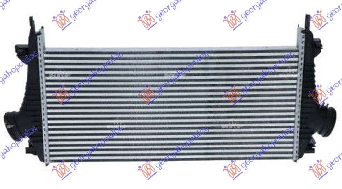 Hladnjak interkulera 1.6 cdti dizel (665X315X32)