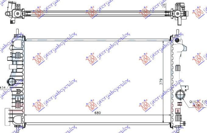 Hladnjak motora 2.0 cdti–ttid dizel +/- klima ručni (680X379)