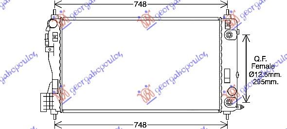 Hladnjak motora 2.0 turbo benzin automatski (680X388) 11–