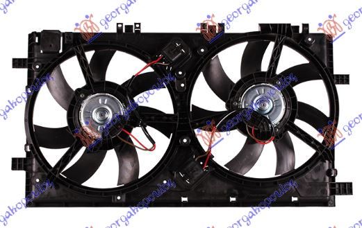 Ventilator hladnjaka komplet 2.0-2.8 i16v - 2.0 cdti