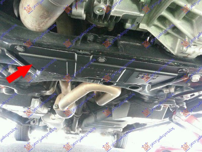 Plastična donja zaštita motora (STRAŽNJI DIO)