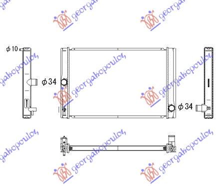 Hladnjak motora 1.4 d4d (KOYO)