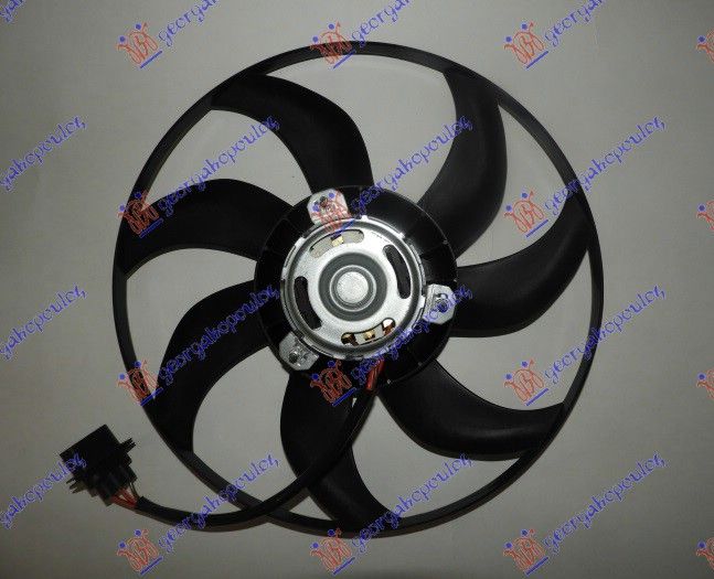 Ventilator hladnjaka (MOTOR+ELISA) (390MM) (3 PINA)