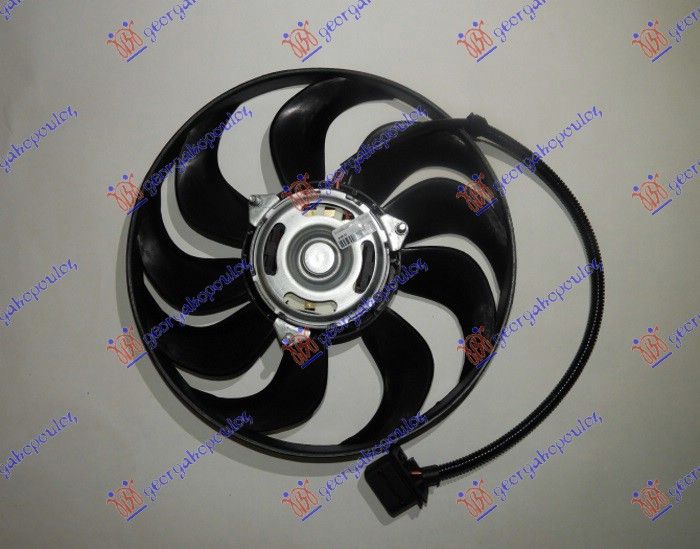 Ventilator hladnjaka (MOTOR + ELISA) (290 MM) (2 PINA)