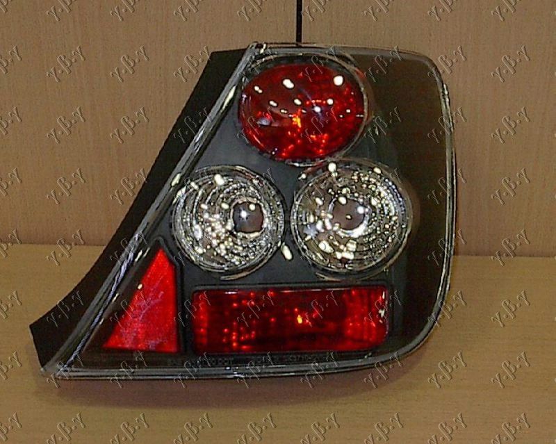 Štop lampa 3d set (LEXUS) crna