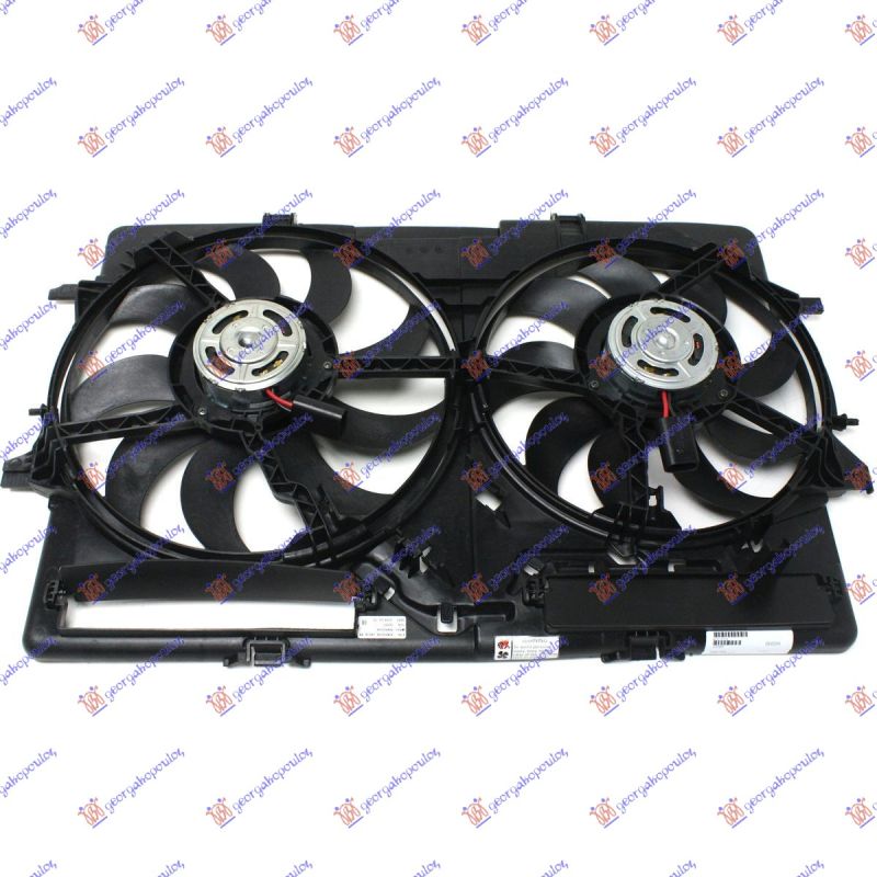 Ventilator hladnjaka komplet benzin