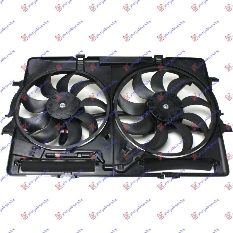 Ventilator hladnjaka komplet benzin
