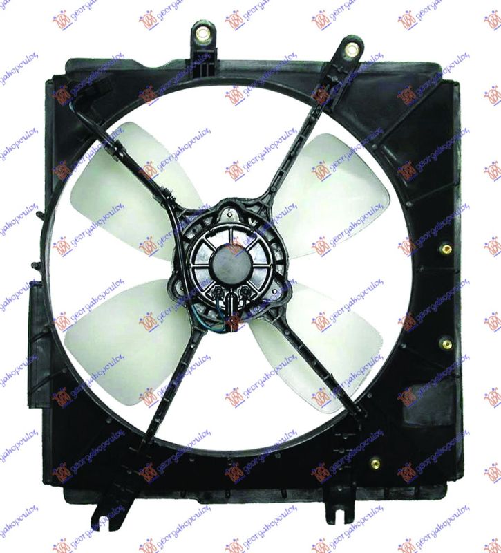 Ventilator hladnjaka komplet (BENZIN)