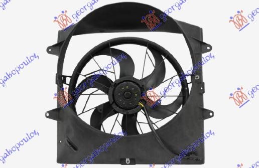 Ventilator hladnjaka komplet (3 PINA) benzin