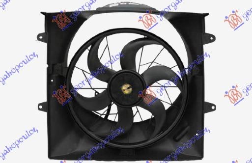 Ventilator hladnjaka komplet (3 PINA) benzin