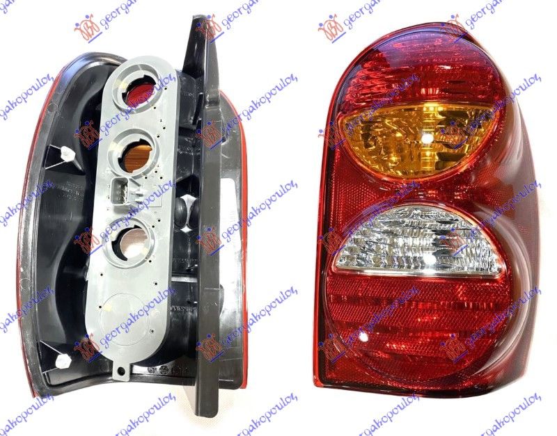 Štop lampa -05 (S 3 ŽARULJE – BEZ MAGLENKE) (E)