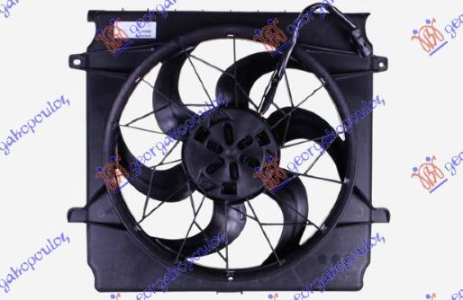 Ventilator komplet (2.4/3.7 BENZIN) (2 PINA)