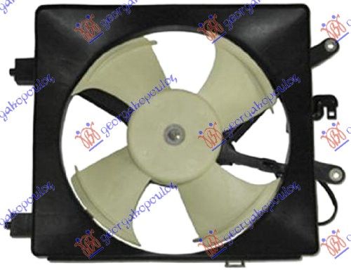 Ventilator hladnjaka a/c komplet (BENZIN - 1,7 CDTI)