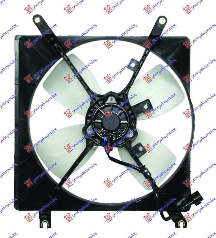 Ventilator hladnjaka.komplet ( BENZIN)