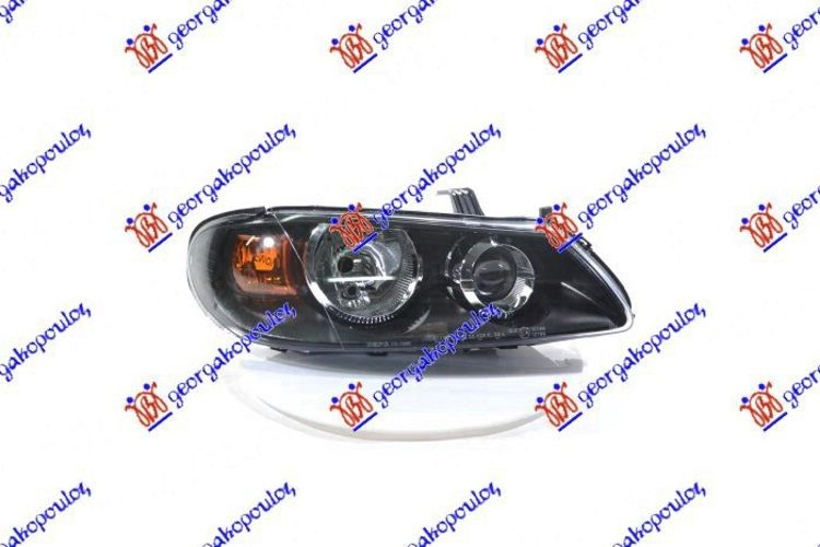 Far električni 02- (CRNI) (TYC)