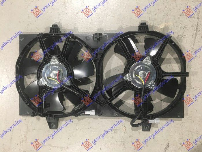 Ventilator hladnjaka komplet dupli benzin