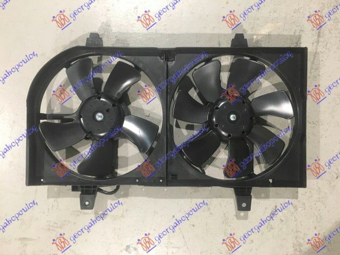 Ventilator hladnjaka komplet dupli benzin
