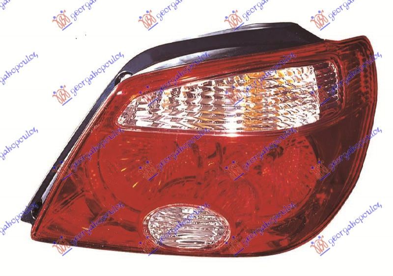 Štop lampa 05- (CRVENI OKVIR)
