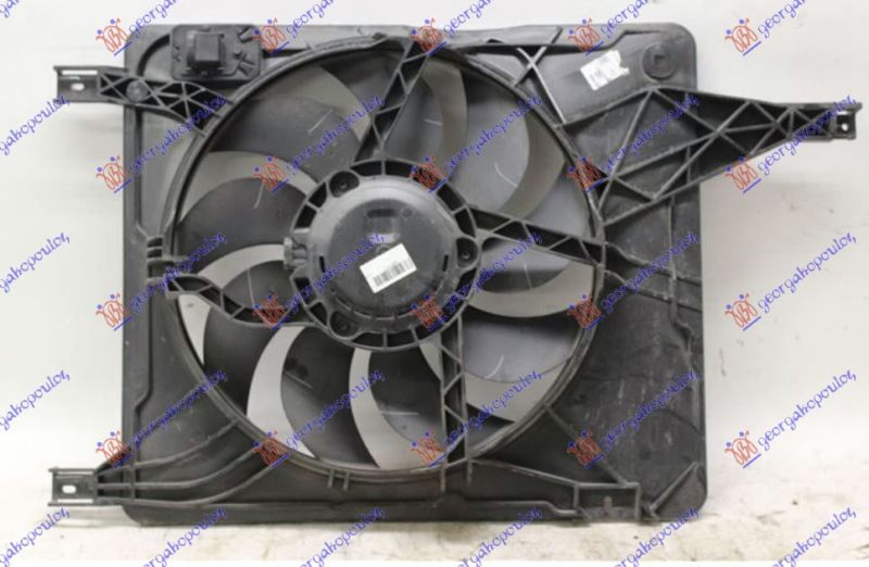Ventilator hladnjaka komplet 1.5 dizel - 2.0 benzin manual / auto hypertronic