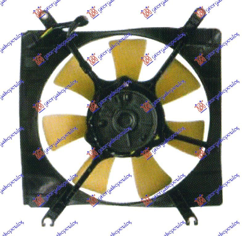 Ventilator hladnjaka komplet (BENZIN)