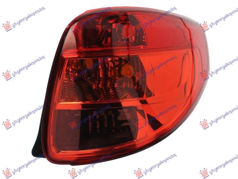 Štop lampa (CRVENA/ŽUTA) (ORIGINAL)