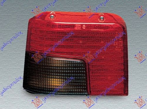 Staklo štop lampe zatamnjena