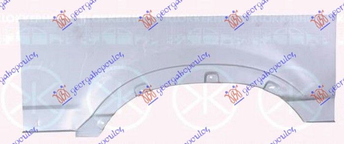 Zadnji blatobran polovina (101 CM)
