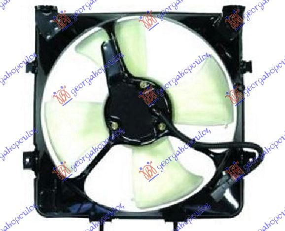 Ventilator hladnjaka a/c komplet (BENZIN)