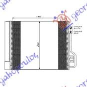 Hladnjak klime benzin-dizel (42×38)