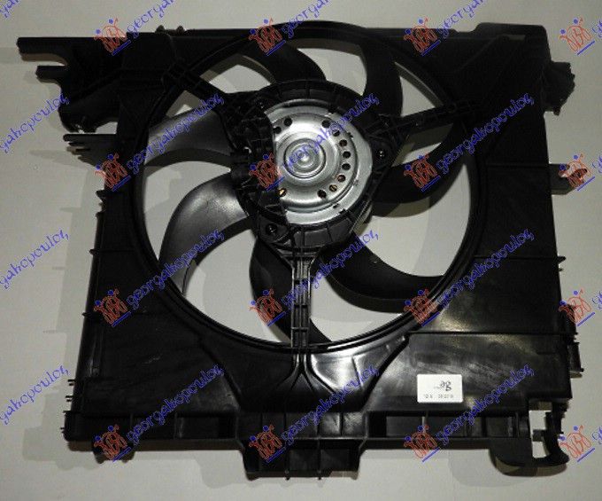 Ventilator hladnjaka komplet benzin-dizel (335 MM)