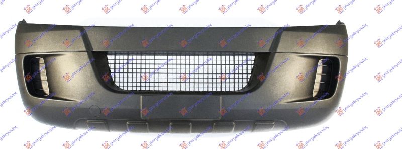 Prednji branik mat crni -09