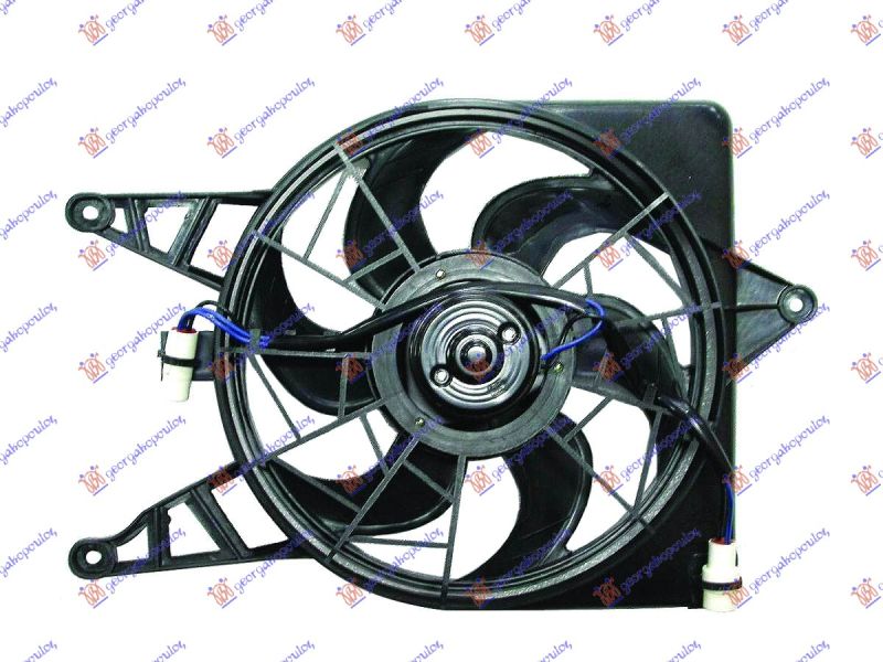 Ventilator hladnjaka.komplet  benzin
