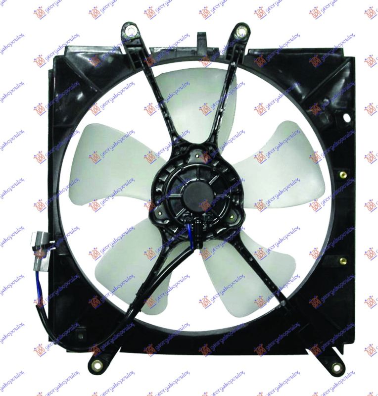 Ventilator hladnjaka.komplet  benzin
