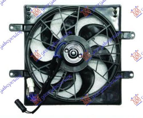 Ventilator hladnjaka.komplet ( BENZIN)