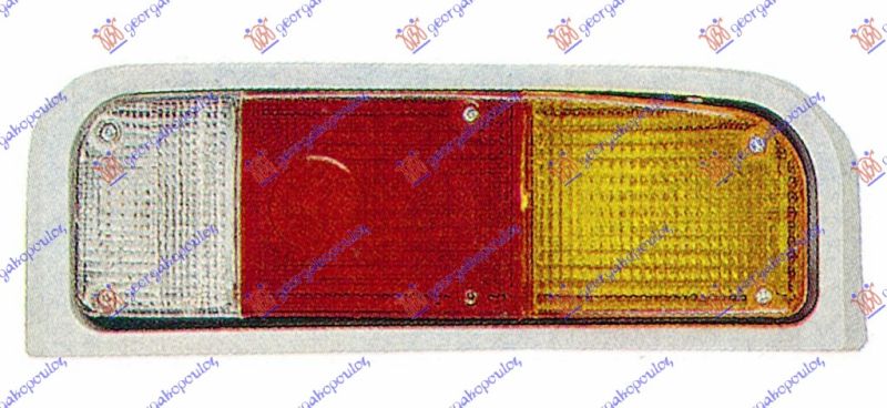 Staklo štop lampe
