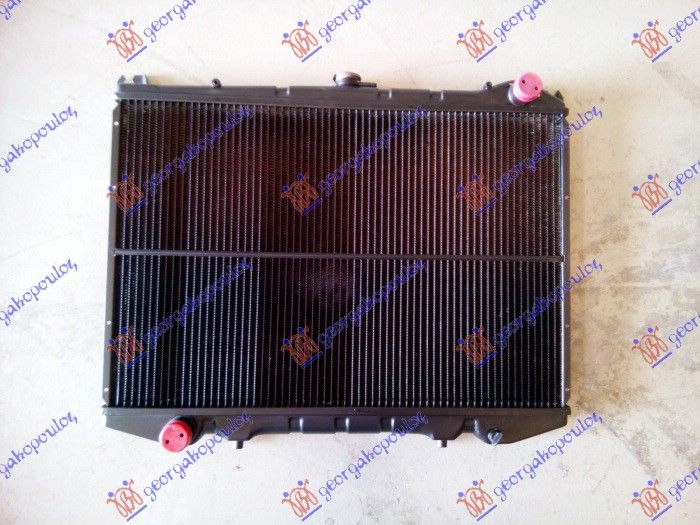 Hladnjak motora dizel (64.8X43) (BAKAR)