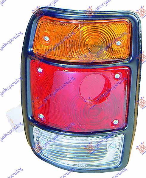 Štop lampa crna