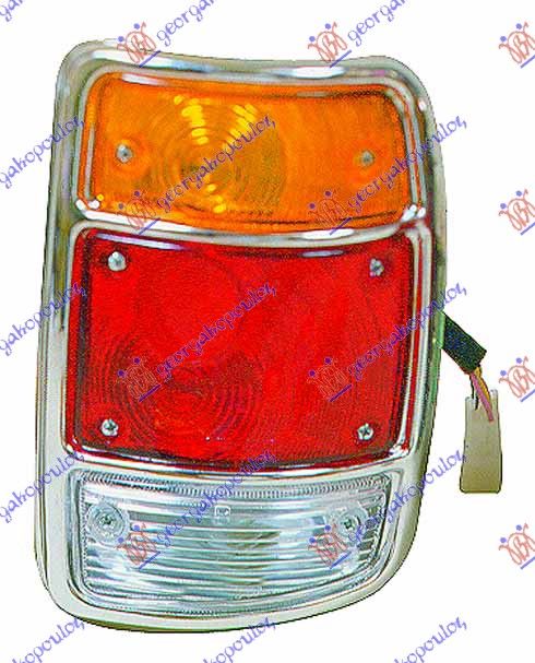 Staklo štop lampe
