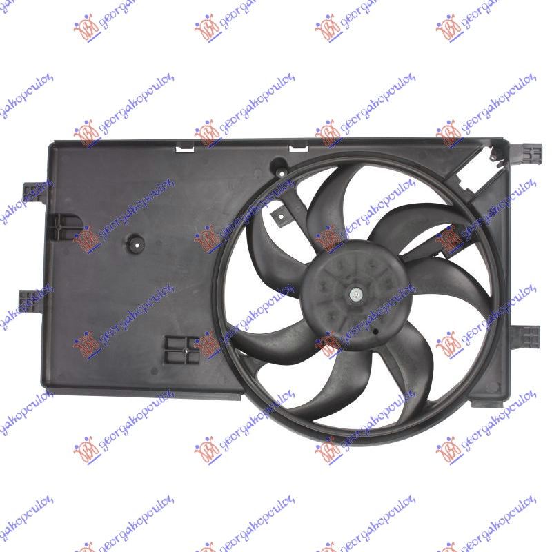 Ventilator hladnjaka komplet -a/c (DIZEL)