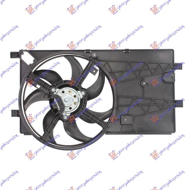 Ventilator hladnjaka komplet -a/c (DIZEL)