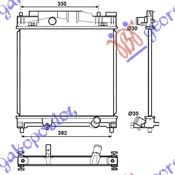 Hladnjak motora 1.0-1.3 benzin (37X40)