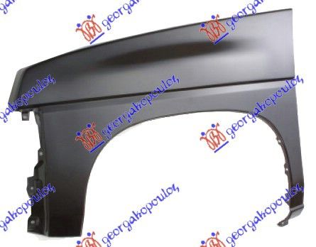 Prednji blatobran 2wd