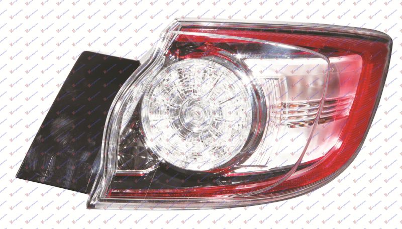 Štop lampa vanjska 5d LED (E)