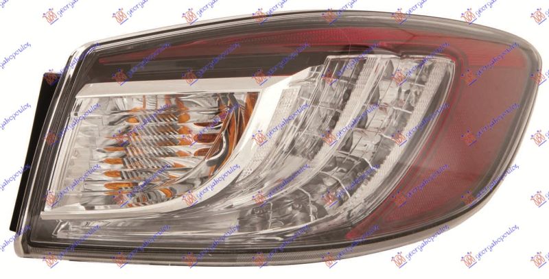Štop lampa vanjska 4d LED (E)