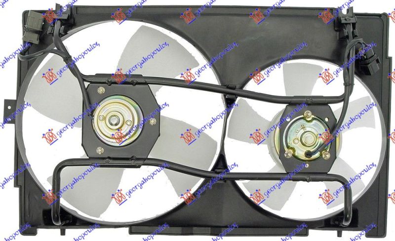 Ventilator komplet dupli