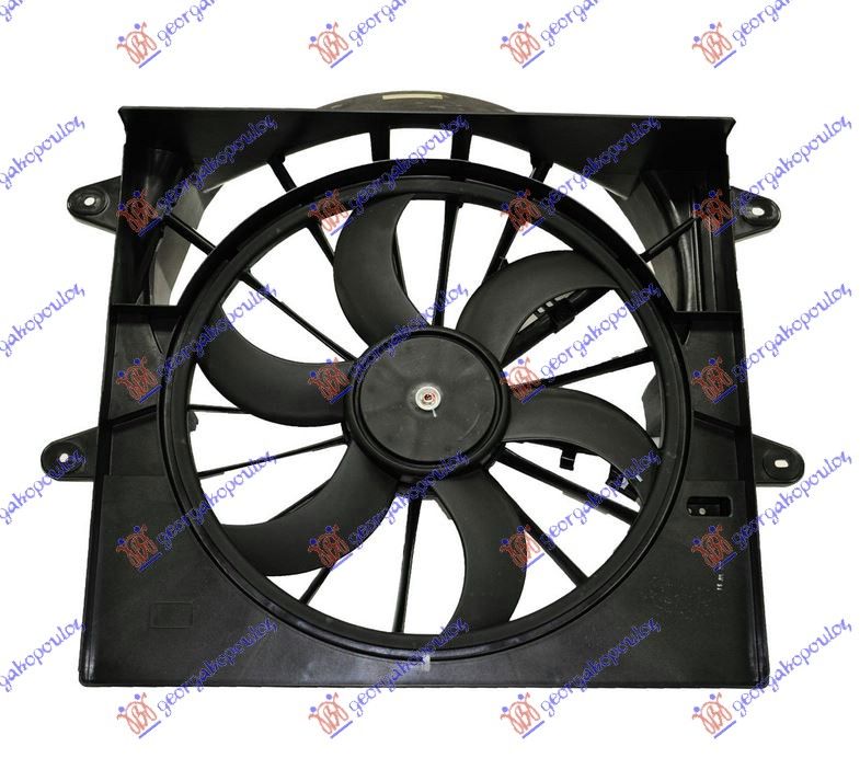 Ventilator hladnjaka komplet (2 PINA) 3.7 benzin