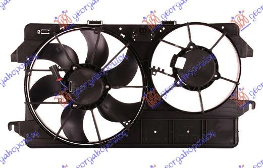 Ventilator (DUPLI) (1.8 BENZIN/DIZEL) (1 MOTOR)