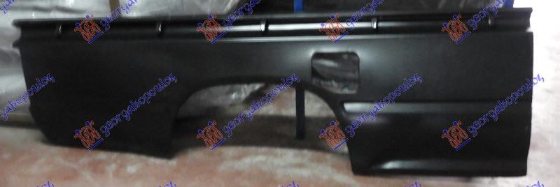 Bočni zadnji vezni lim jedna kabina  s gornji dio