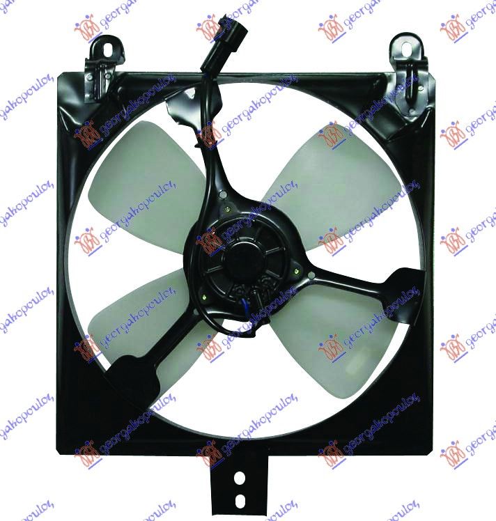 Ventilator hladnjaka.komplet ( BENZIN)