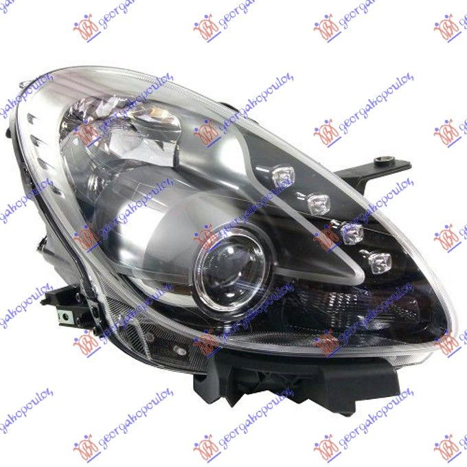 Far električni s LED drl titanium marelli